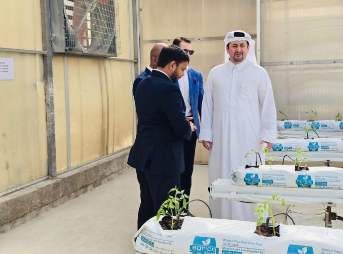Deputy Minister Arun Hemachandra Explores Agri-Tech Cooperation with Qatar